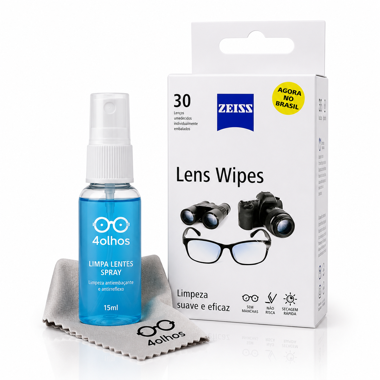 KIT PREMIUM DE LIMPEZA PARA ÓCULOS