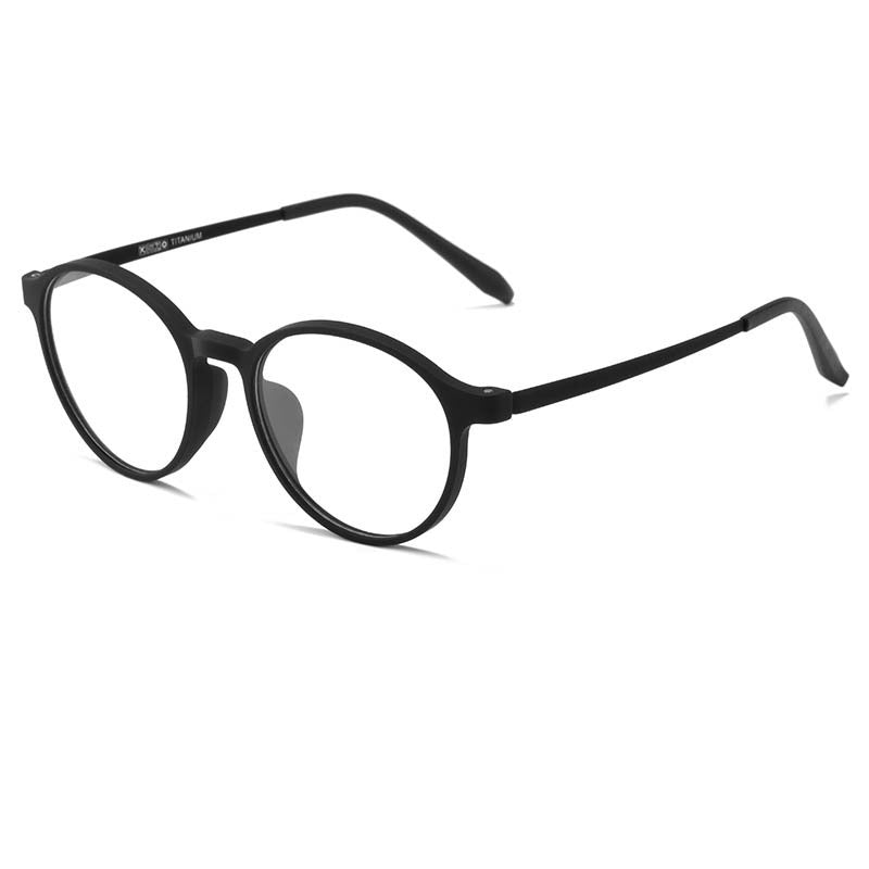 Óculos emborrachado redondo modelo luxury smart